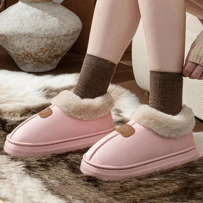 Faux Fur Platform Snow Boots for Women – Cozy & Stylish Winter Footwear