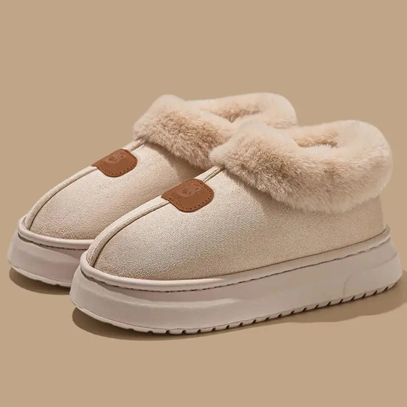 Faux Fur Platform Snow Boots for Women – Cozy & Stylish Winter Footwear