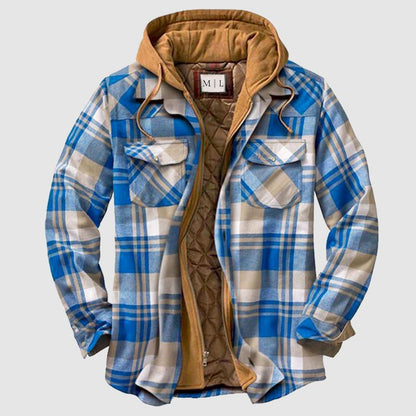 Men's Lumberjack Jacket Durable Water Resistant - Fashinoza