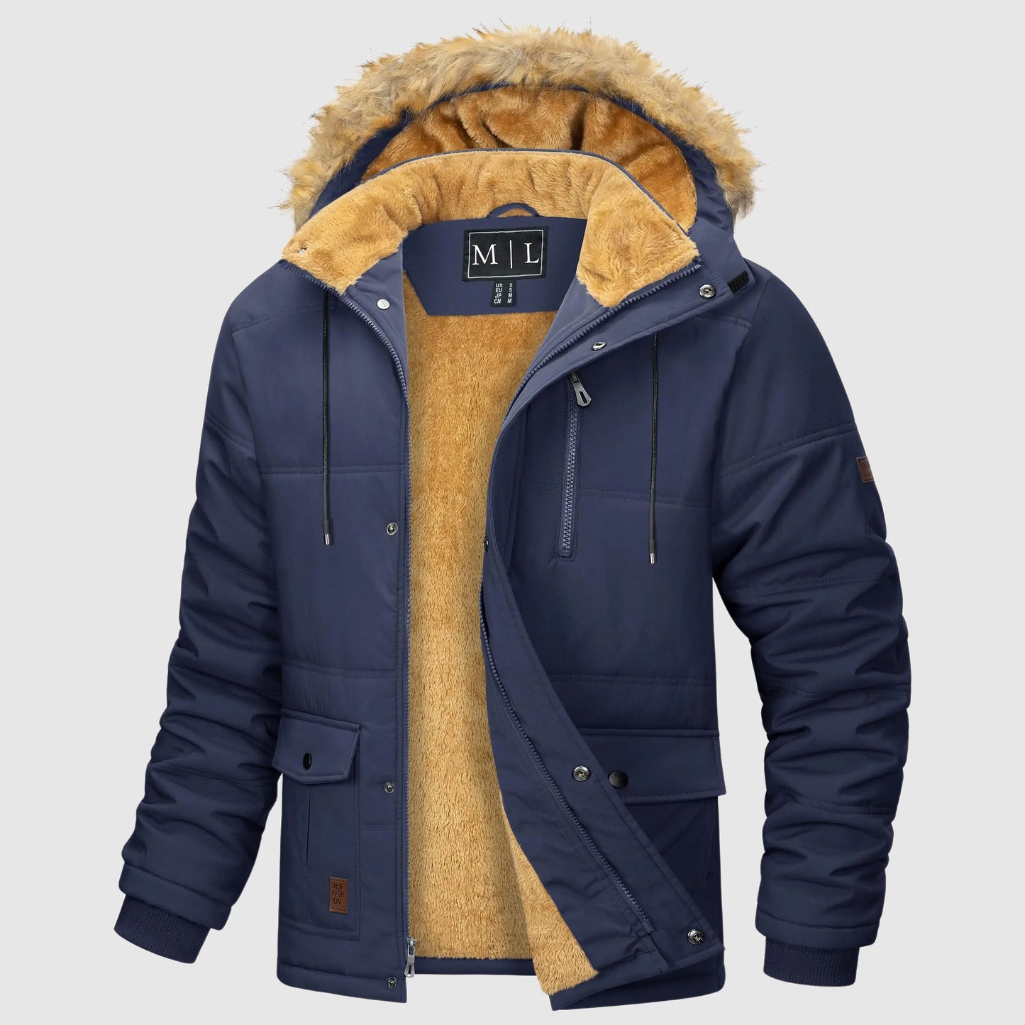 Men's Shield Fleece Jacket Lightweight Warm