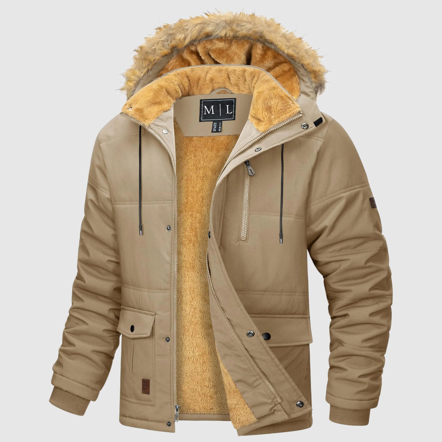 Men's Shield Fleece Jacket Lightweight Warm