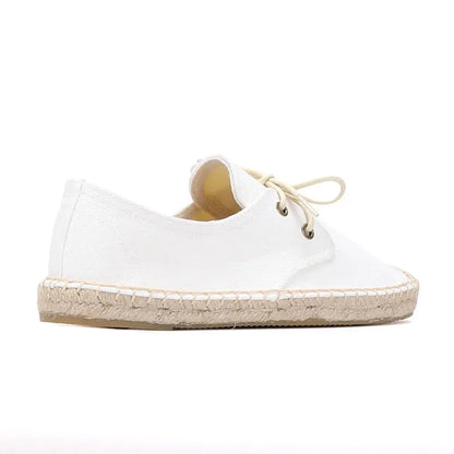 Flat Platform Espadrilles for Women – Casual & Comfortable Black Design