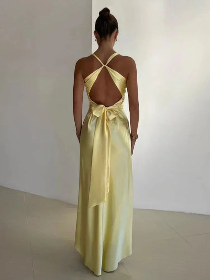 Women's Maxi Dress Lightweight Elegant Summer - 
Fashinoza