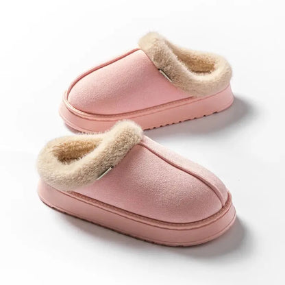 Fluffy Indoor Slippers for Women – Cozy & Anti-Slip Comfort