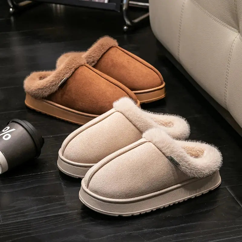 Women's Cozy Indoor Slippers Anti-Slip Soft - 
Fashinoza