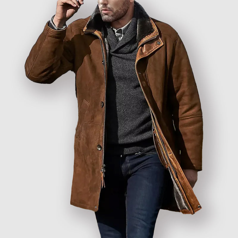 Men's Insulated Winter Coat Waterproof Windproof - Fashinoza