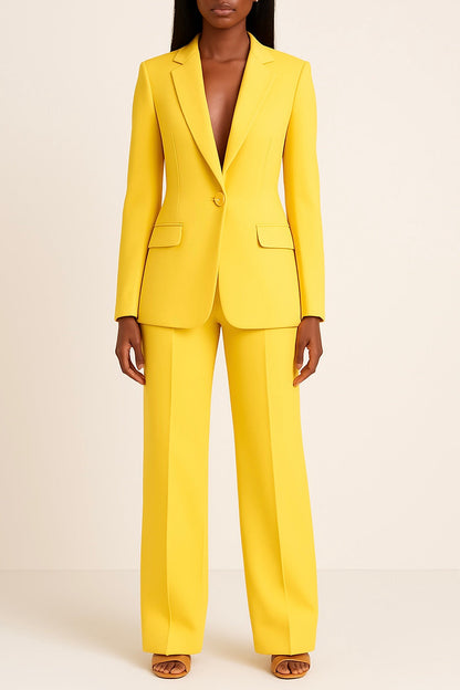 Addison | Women Structured Blazer Pants Set