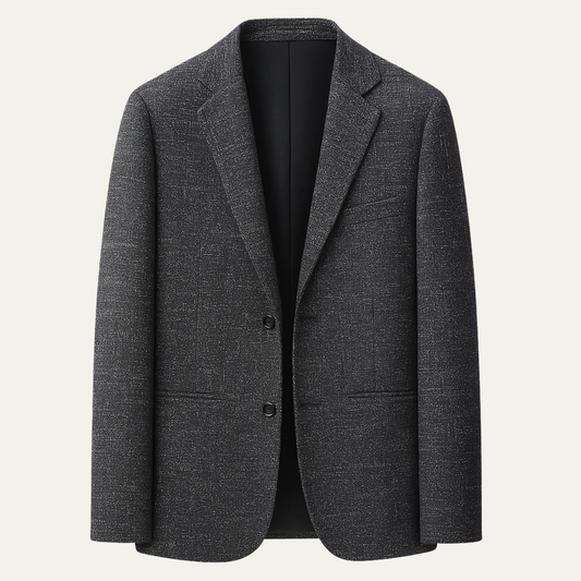 Men's Slim Fit Checked Blazer Suit - Fashinoza