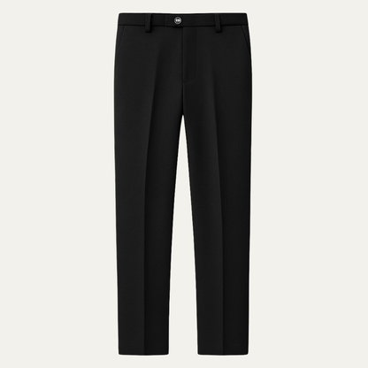 Moltrasio Men's Wool Blend Business Pants - Fashinoza