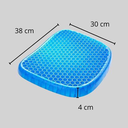 Gel Seat Cushion Enhanced Pressure Distribution
