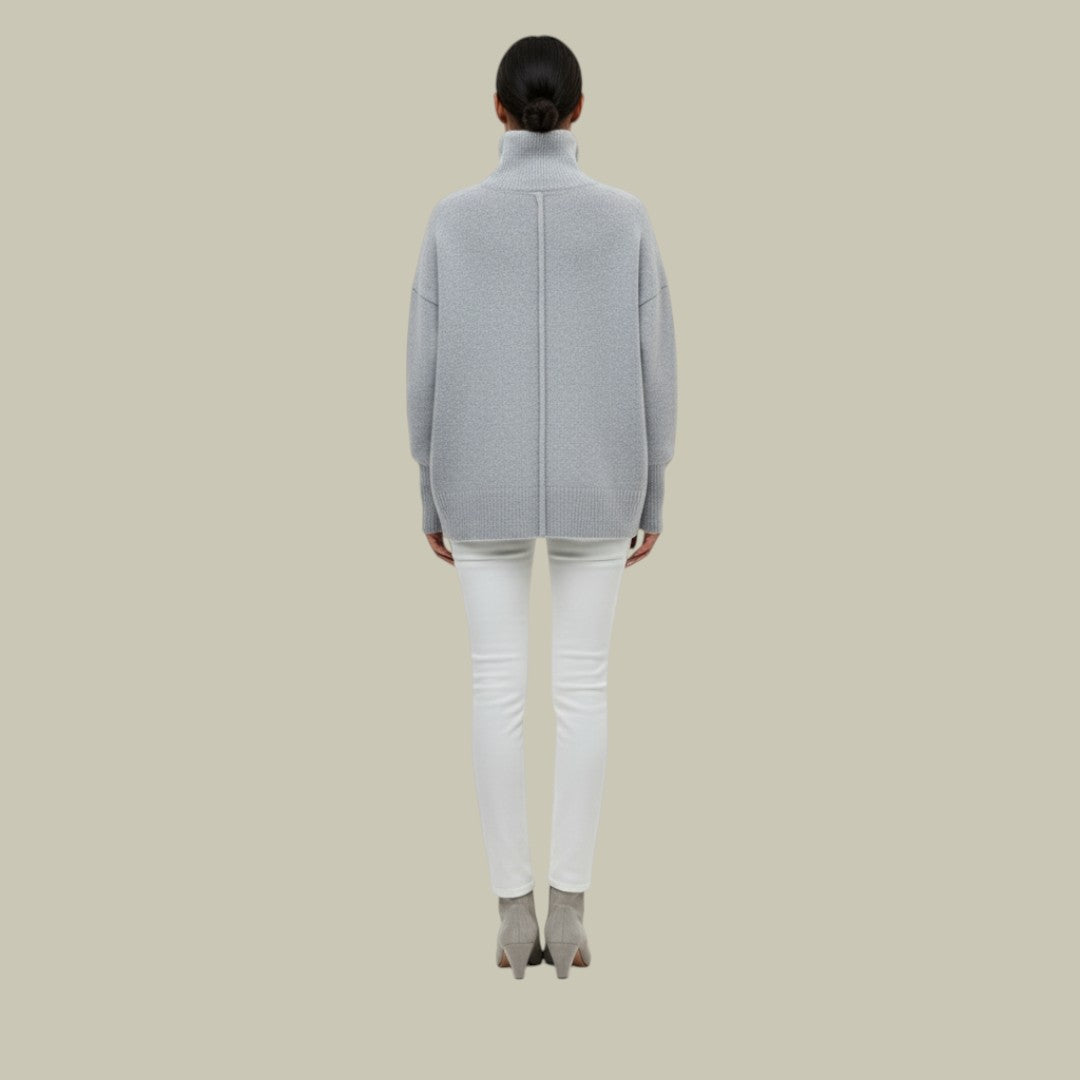 Michelle | Women Winter Oversized Turtleneck Sweater