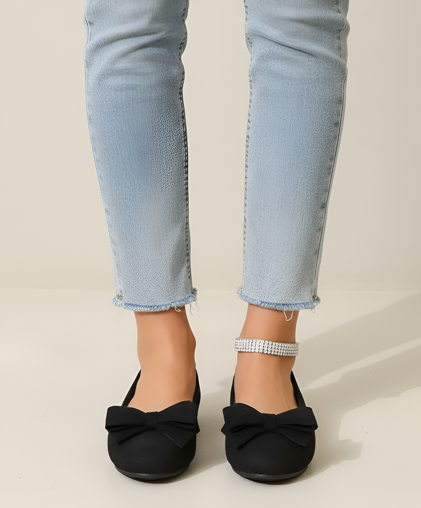 Women's Suede Ballet Flats Slip-On Comfortable Shoes
