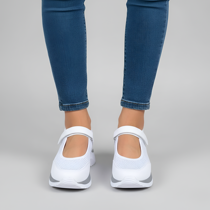 Women's Lightweight Mesh Sneakers Breathable Black - 
Fashinoza