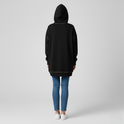 Women's Oversized Hoodie Black