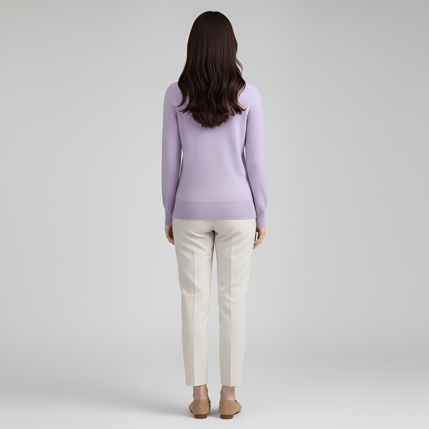 Women's Slim Fit Turtleneck Sweater Long Sleeve