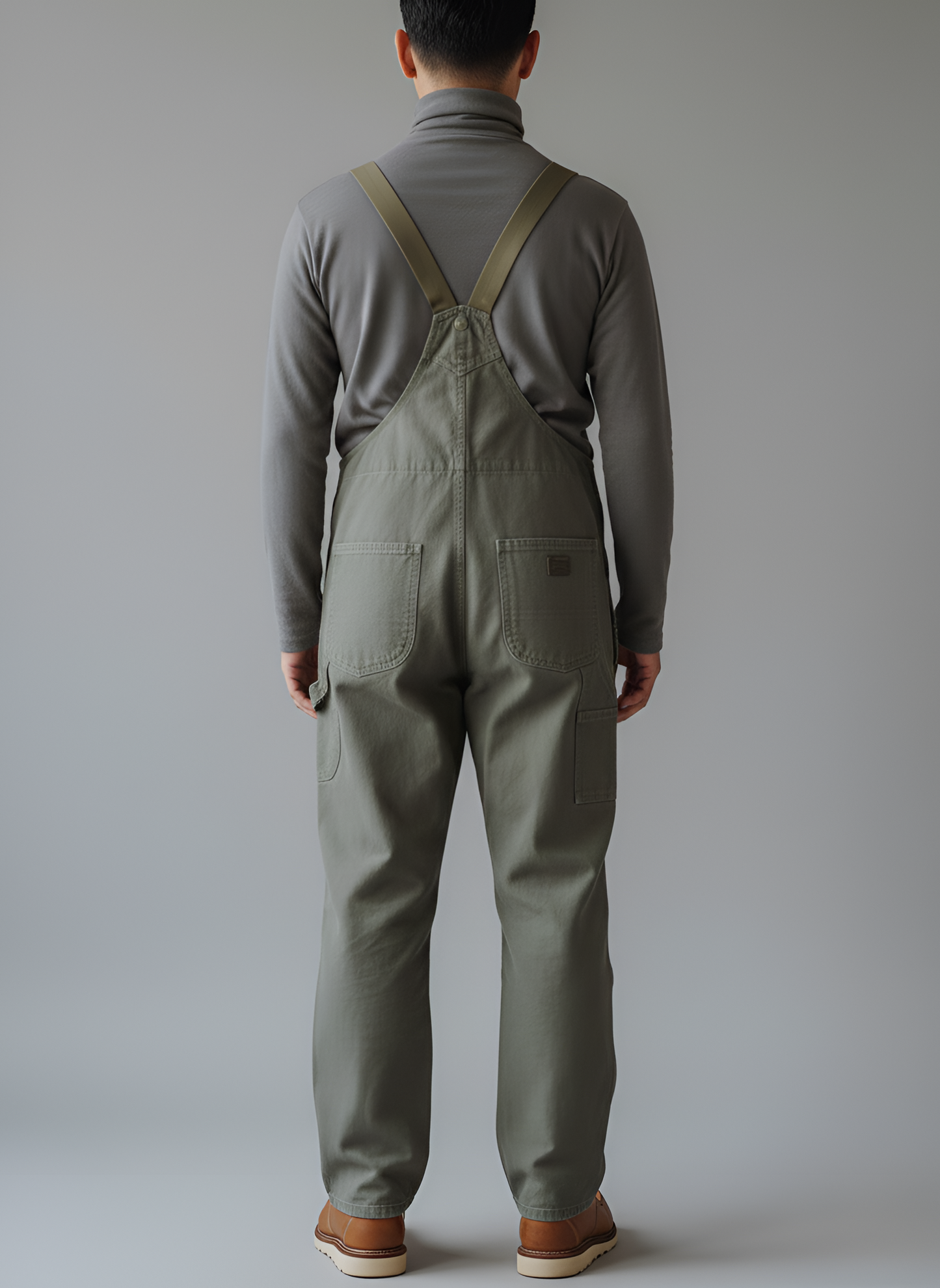 Men's Cotton Canvas Bib Overalls