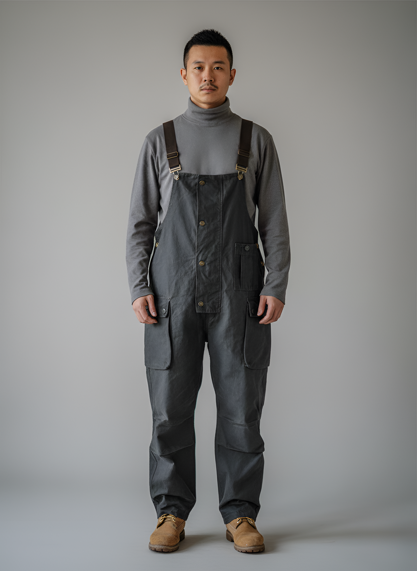 Men's Cotton Canvas Bib Overalls