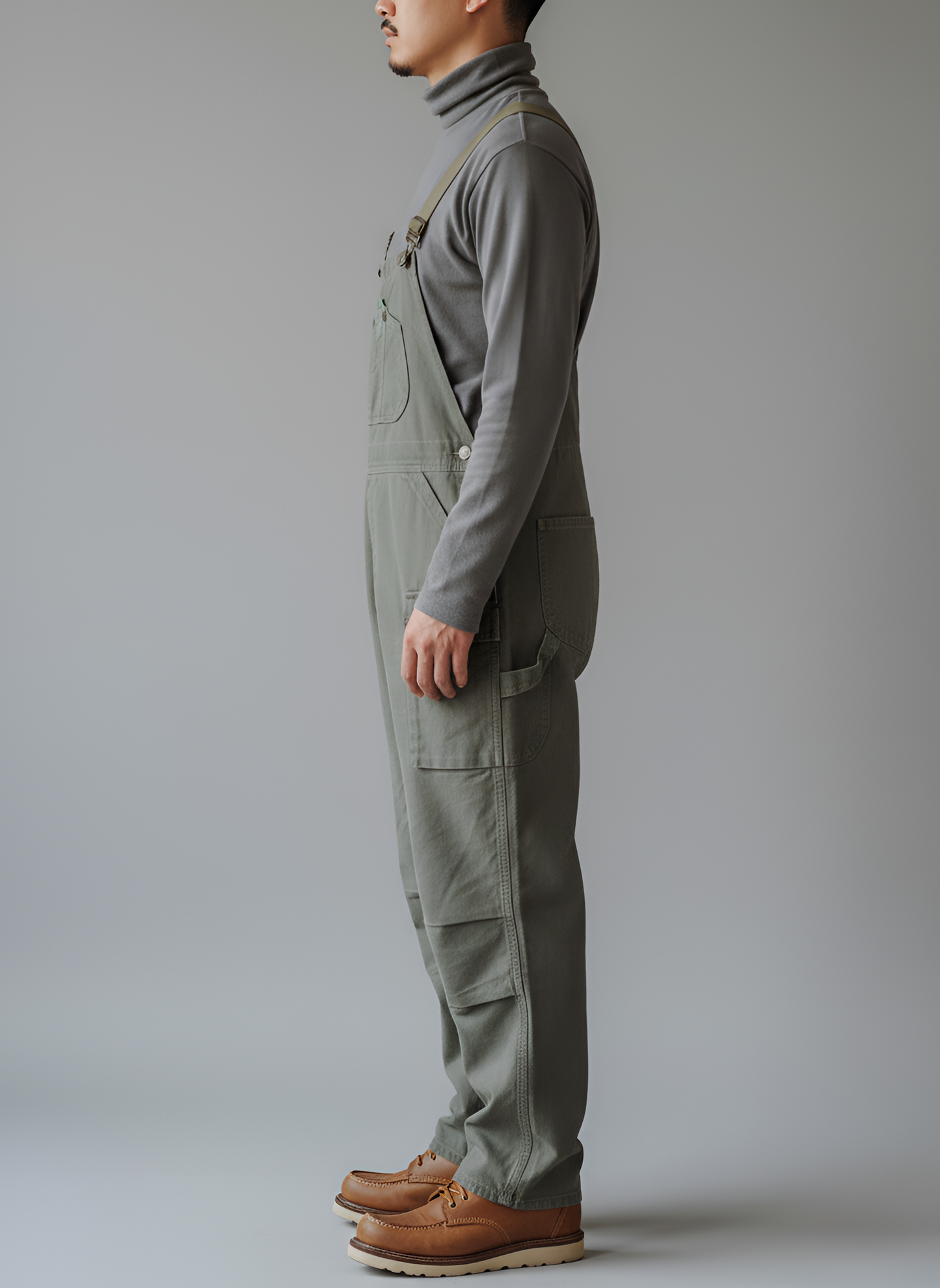 Men's Cotton Canvas Bib Overalls