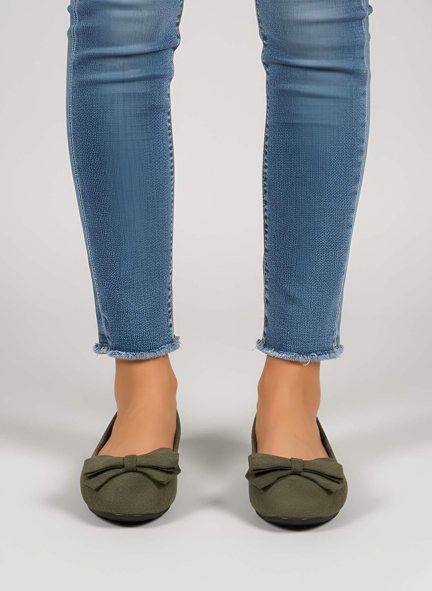 Women's Suede Ballet Flats Slip-On Comfortable Shoes