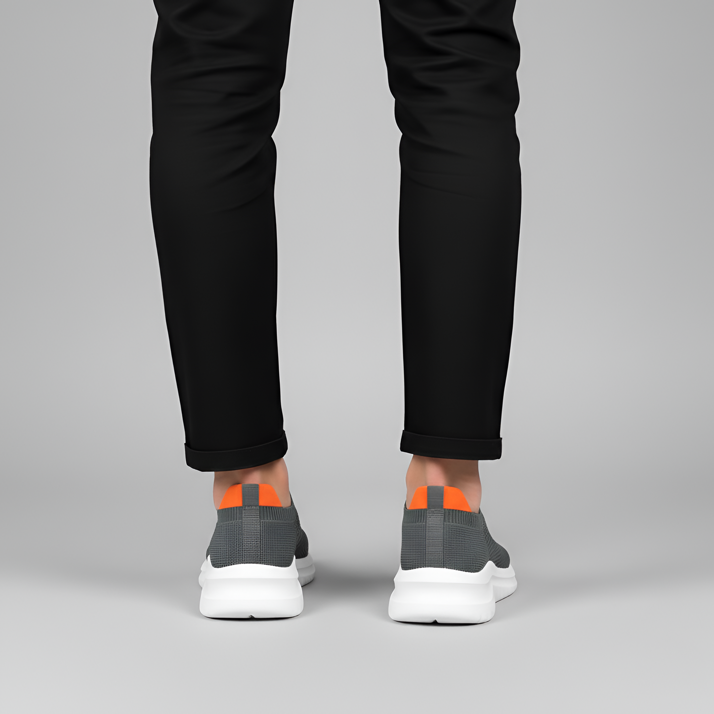 Men's Knit Sneakers Lightweight Slip-On Shoes
