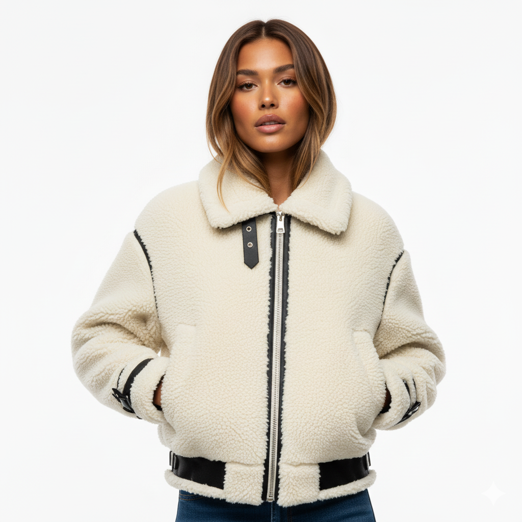 Women's Oversized Jacket Comfortable Outerwear - Fashinoza