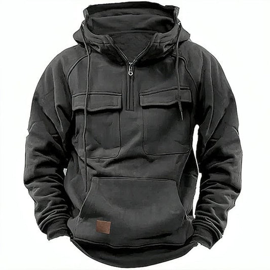 Men's Retro Motorcycle Hoodie Rugged Comfortable - Fashinoza