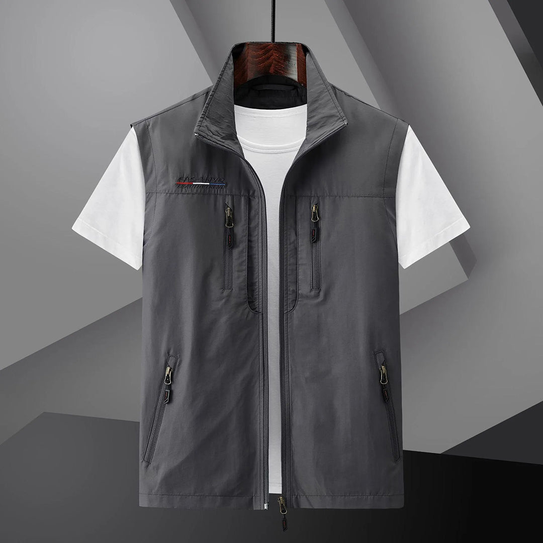 Cody | Men’s Summer Zip Front Vest