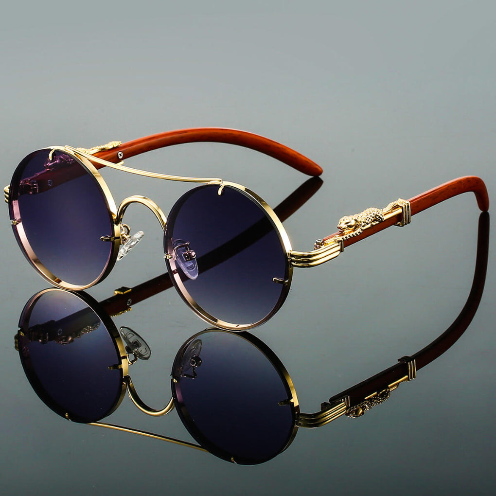 Metal Retro Sunglasses