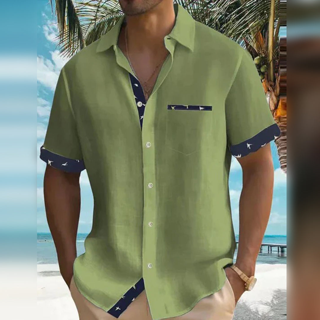 Men's Slim Fit Classic Shirt - Fashinoza