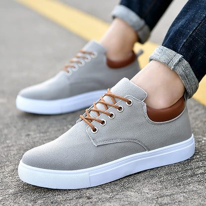 Men’s Two-Tone Lace-Up Sneakers