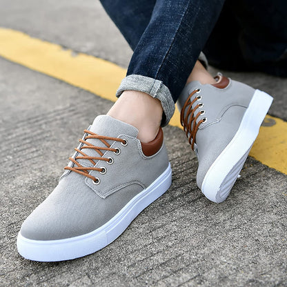 Men’s Two-Tone Lace-Up Sneakers