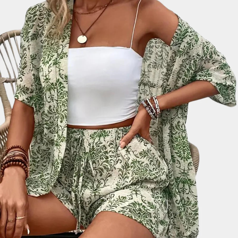 Women's 2-Piece Summer Set Lightweight - Fashinoza
