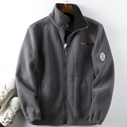 Men's Outdoor Fleece Jacket - Fashinoza