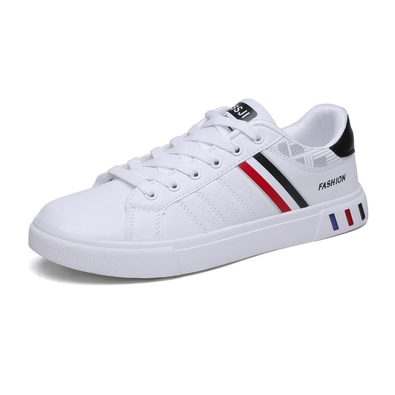 Classic Stripe Lace-Up Sneakers