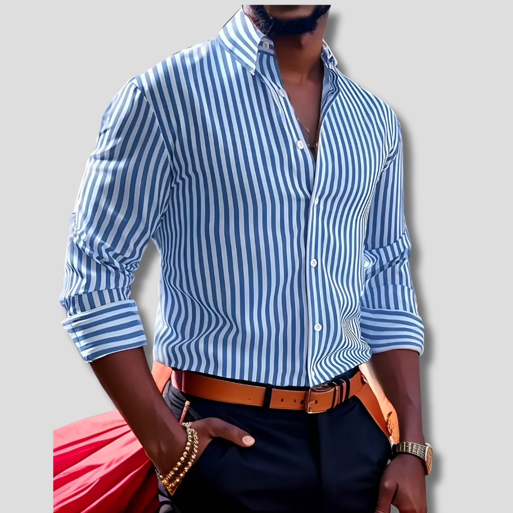 Cotton Striped Casual Shirt