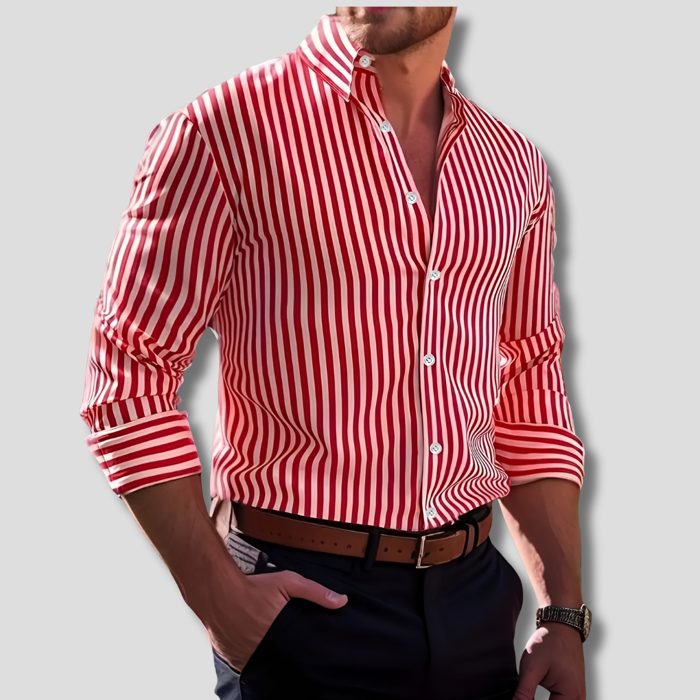 Cotton Striped Casual Shirt