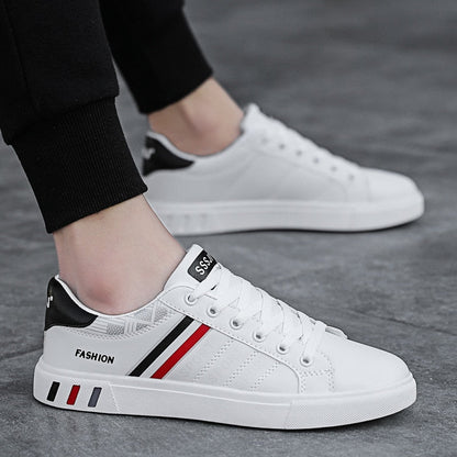 Classic Stripe Lace-Up Sneakers