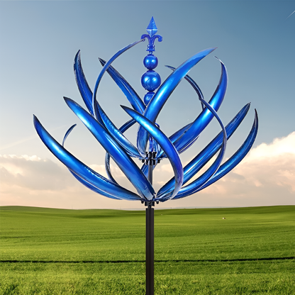 Kinetic Art Sculpture Wind Driven Metal