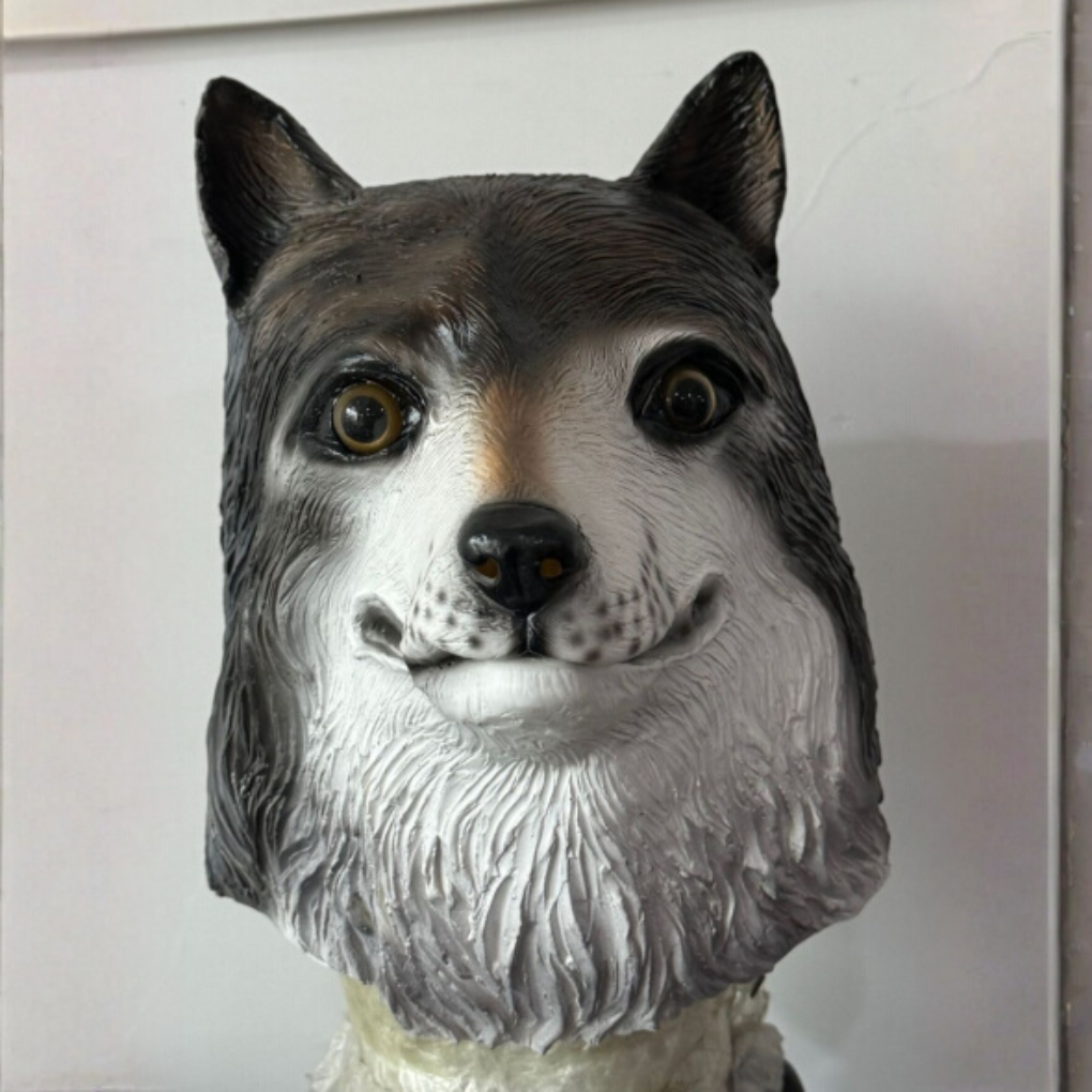 Wolf Mask Realistic Latex - Fashinoza