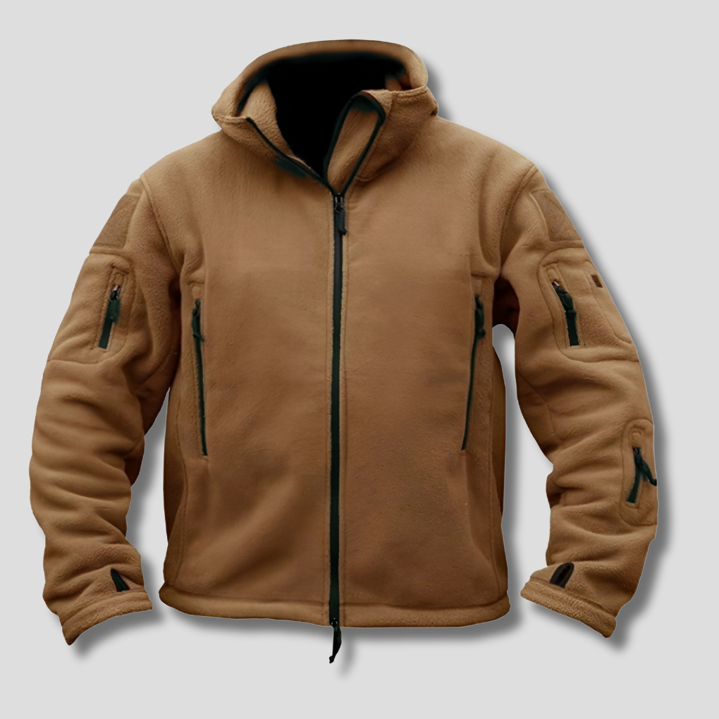 Men's Windproof Fleece Jacket Outdoor Layer