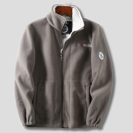 Men's Windproof Fleece Jacket - Fashinoza
