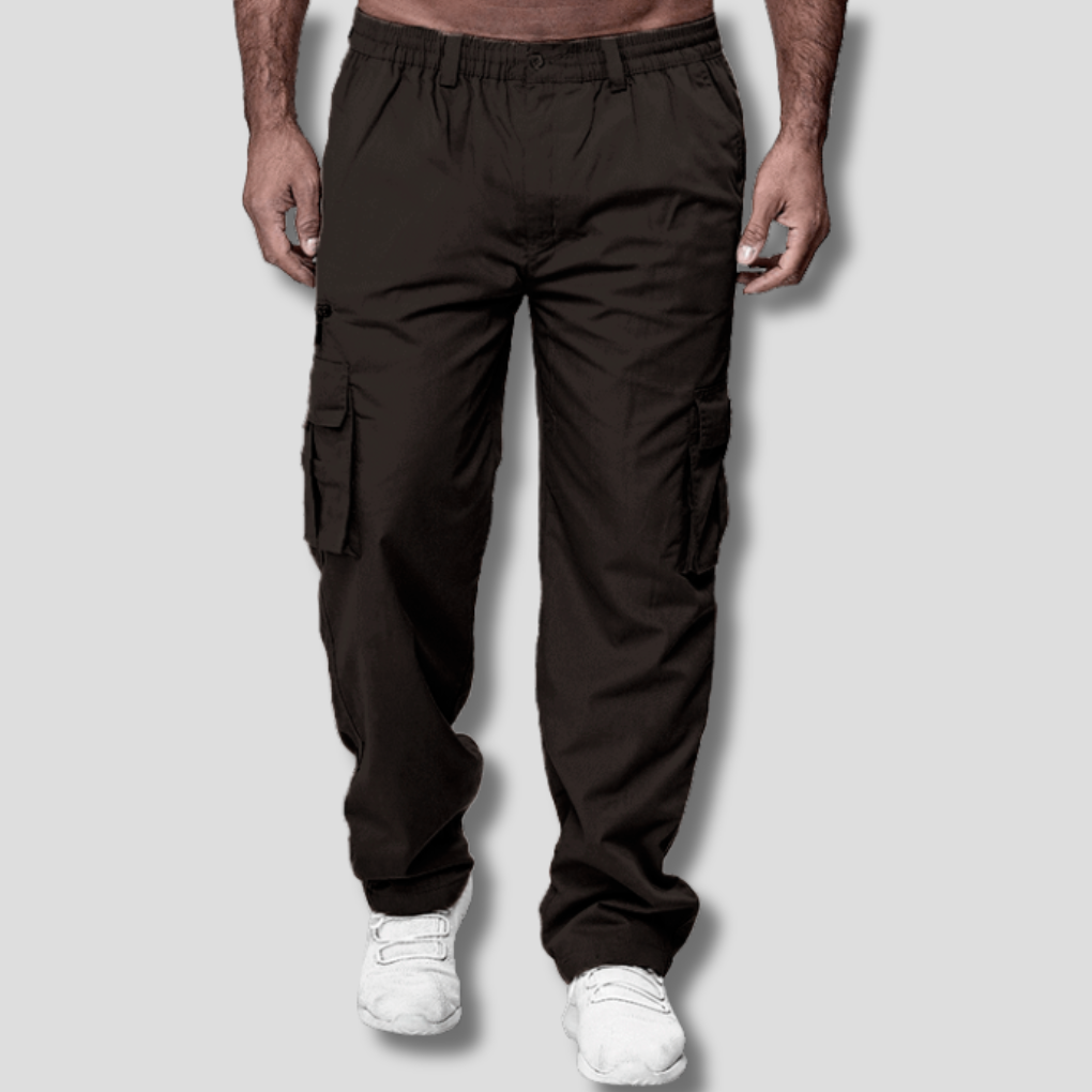 Men's Outdoor Pants Multi-Pocket Waterproof