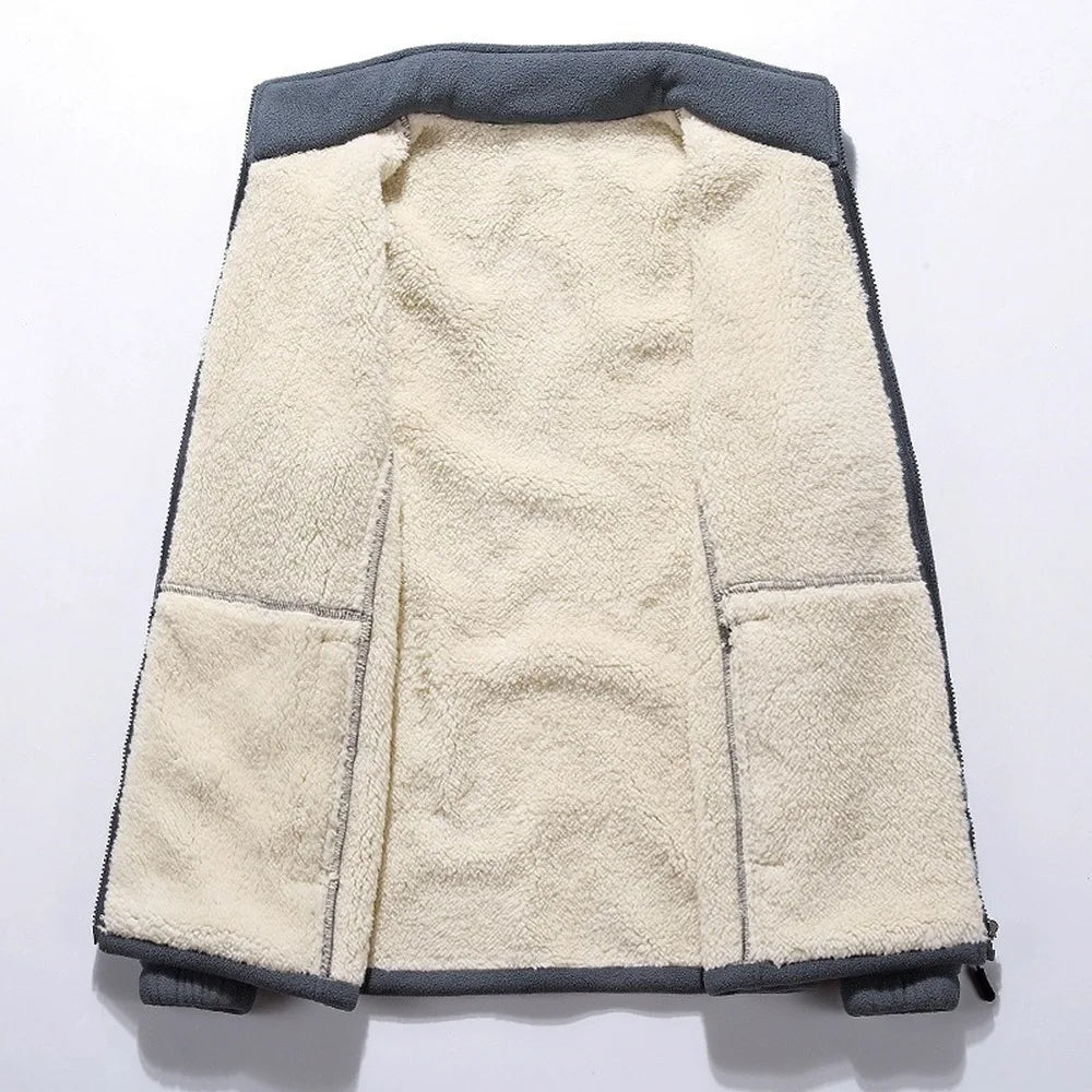 Male Fleece Zip-Up Jacket