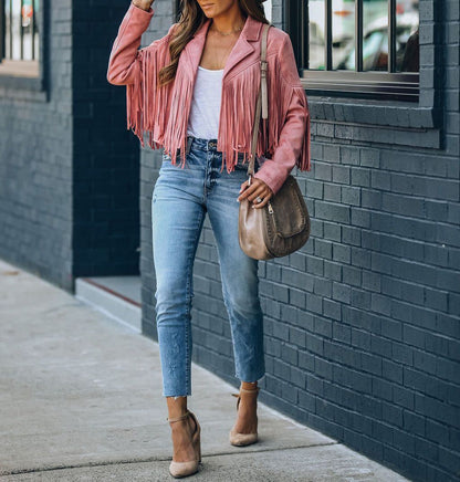 Jodi | Women Summer Fringe Style Jacket