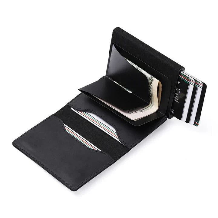 Apple Leather Wallet Tracker - Fashinoza