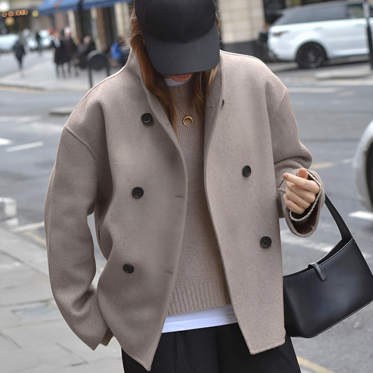 Women's Classic Short Jacket - Fashinoza