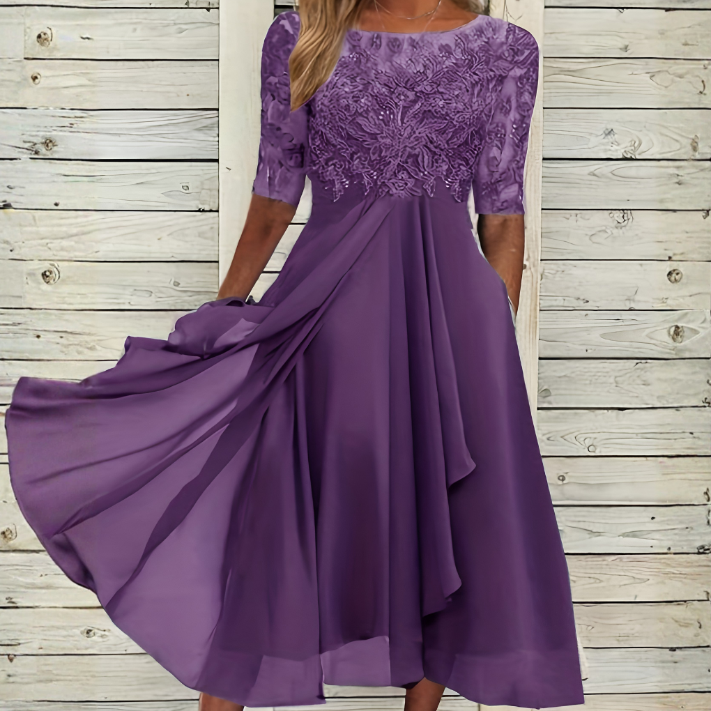 Women's Lace Maxi Dress