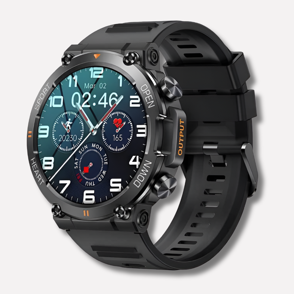 Men's Outdoor Smartwatch GPS Waterproof