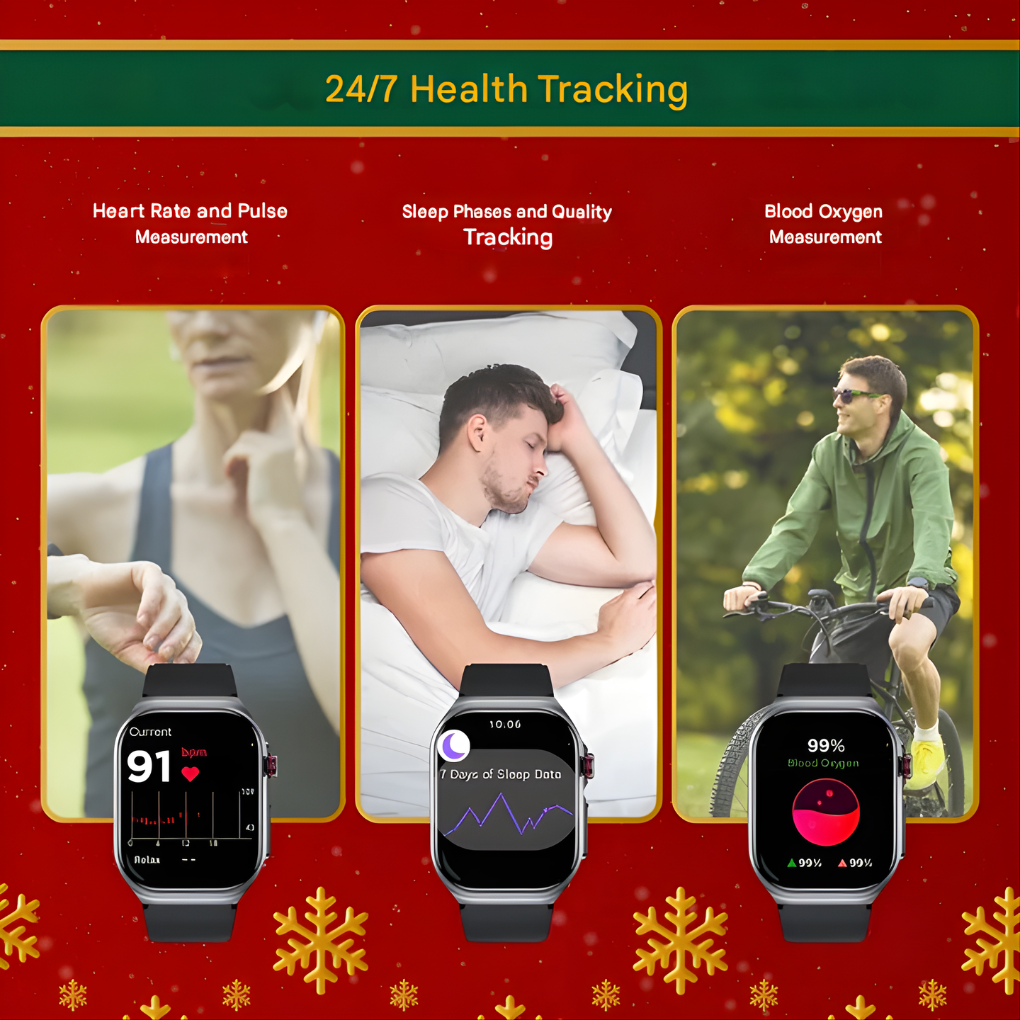 GPS Smartwatch For Active Men Women - Fashinoza