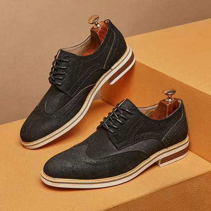 Men's Zaviar Genuine Leather Shoes